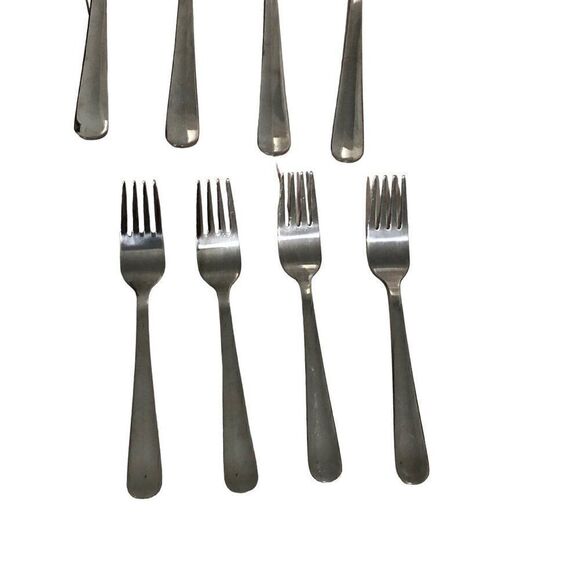 Vintage IKEA Stainless Steel Flatware Replacement Fork Spoon Knive LOT of 20 - Picture 4 of 6